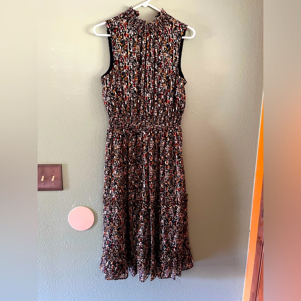 Multi-colored dress - Medium midi